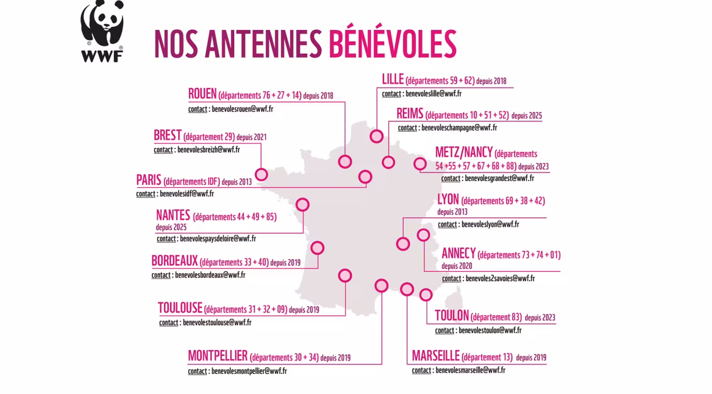 S'engager - Nos antennes bénévoles