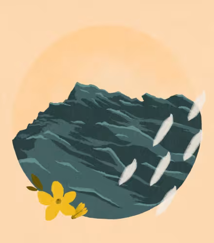 Illustration de Paulie Heart pour l'épisode 3 de la saison 2 du podcast l'Effet Panda.