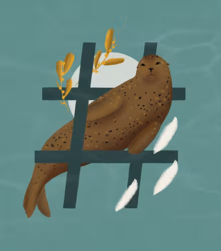 Illustration de Paulie Heart pour l'épisode 6 de la saison 2 du podcast l'Effet Panda.